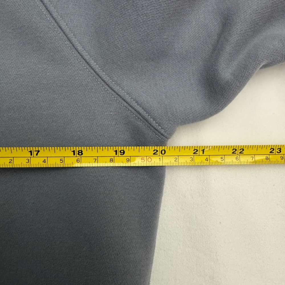Vuori Hoodie Crop Zip Bluish Gray XS - Picture 9 of 10